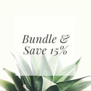 ♡BUNDLE AND SAVE 15%♡